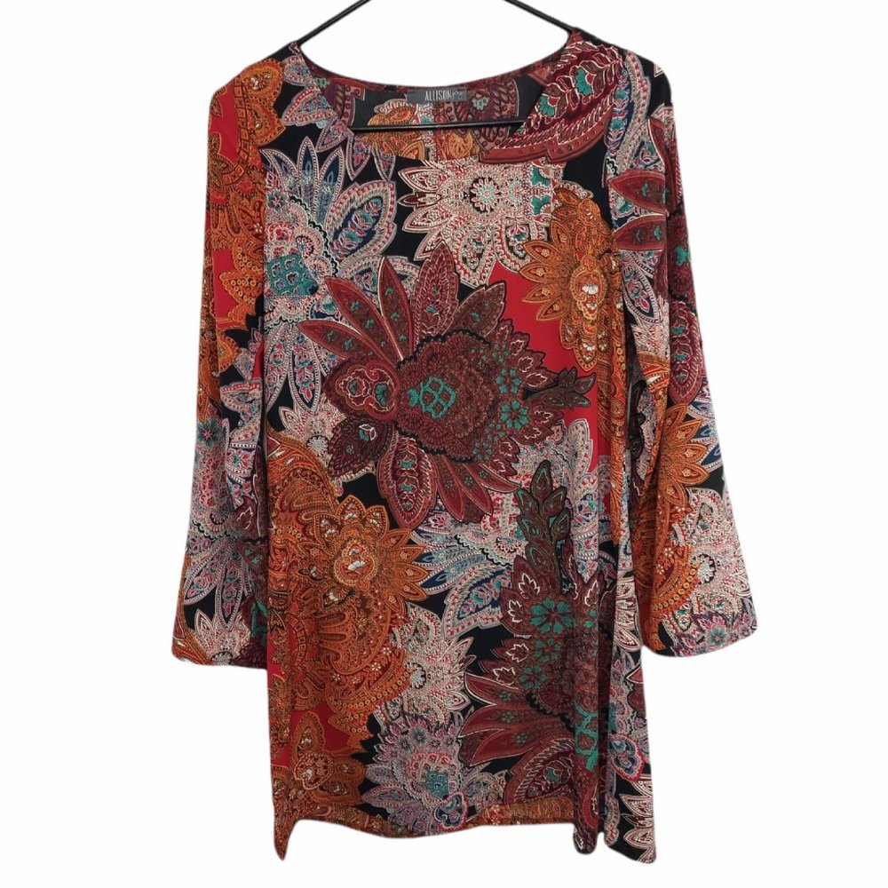 Allison Joy Evereve Floral Boho Dress Women's Size M